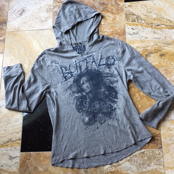 Buffalo David Bitton Supersoft VNck Hooded-thermal - Picture 1 of 8